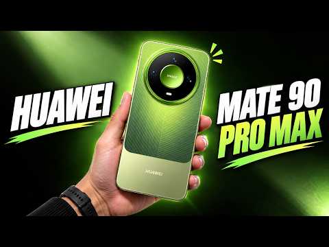 Huawei Mate 90 Pro Max Just Changed Smartphone Cameras!