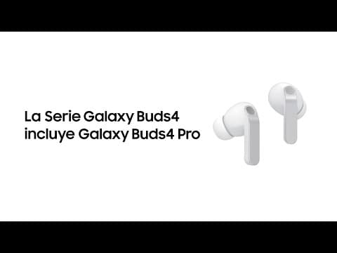 Cómo colocarse y ajustar correctamente los Galaxy Buds4 Series | Samsung