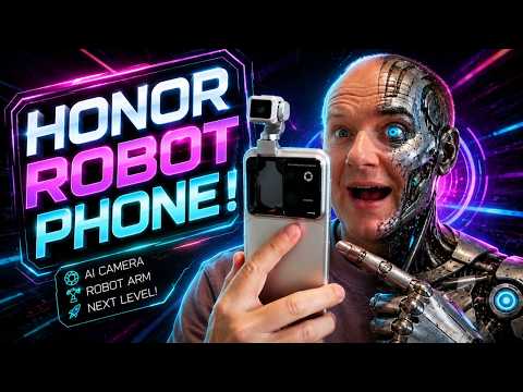 Honor Robot Phone - WORLDS FIRST LOOK!