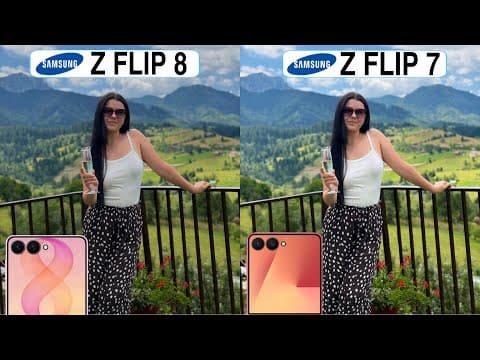 Samsung Galaxy Z Flip 8 Vs Samsung Galaxy Z Flip 7 Camera Test Comparison