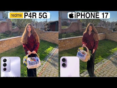 Realme P4R 5G Vs iPhone 17 Camera Test Comparison