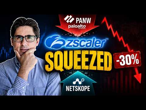 Zscaler Stock (ZS) CRASHES 30%: Squeezed by Palo Alto and Netskope?