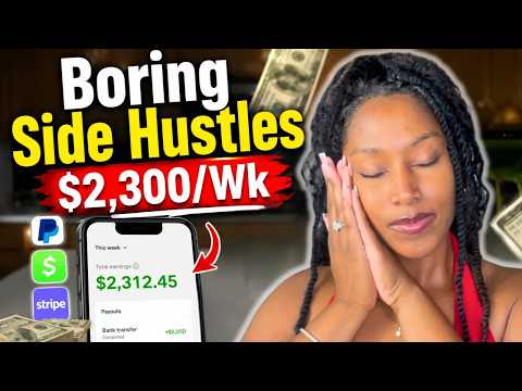 I Found 7 Boring Side Hustles You Can Run From Your Phone, 24/7 (NOT DoorDash or Uber)