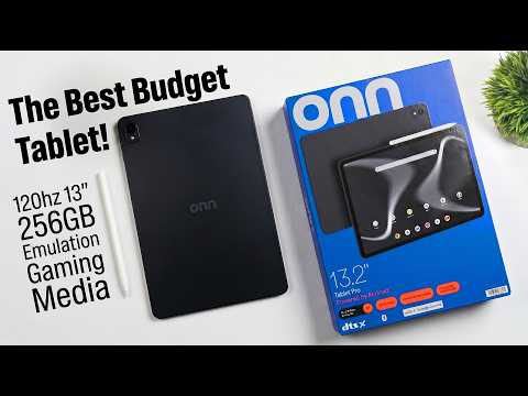 Walmart Made a 13-inch Gaming & Emulation Tablet! Onn Pro Review