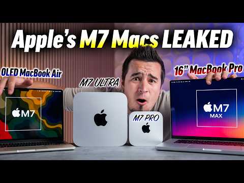 Why Apple's RUSHING out M7 Macs - RIP Windows PCs