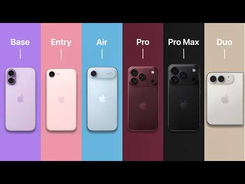 6 iPhones vs 1 Decision - Which One is Right for You!