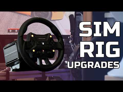Upgrading My Asetek Initium Pedals and Wheelbase