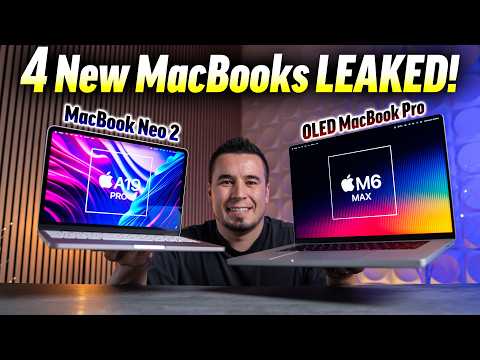 4 New MacBooks LEAKED - Game OVER, Windows..