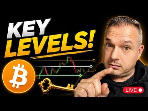 Bitcoin: Key Levels I'm Watching Now!