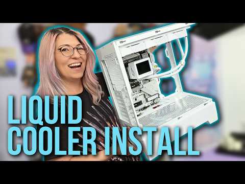 How to Install an AIO CPU Cooler 🖥️ Part5: How To Build A PC For Beginners 🎮