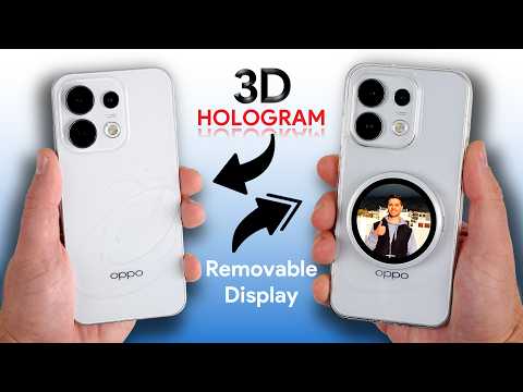 OPPO Reno 16 Pro Review: This Phone has a 3D Hologram & a Removable Rear Screen!