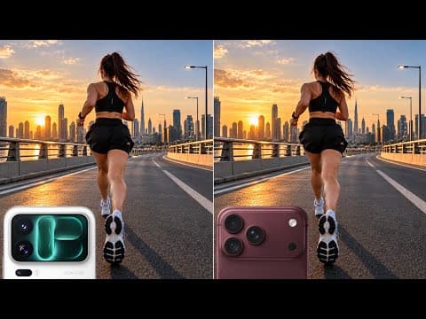 Xiaomi 18 Pro Max VS iPhone 18 Pro Max Camera Stabilization Test