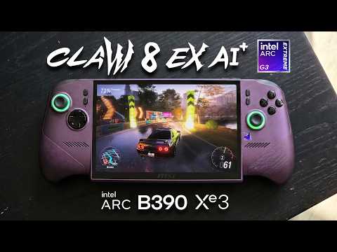 Intel Built a Chip Just for THIS — MSI Claw 8 EX AI+ First Look!