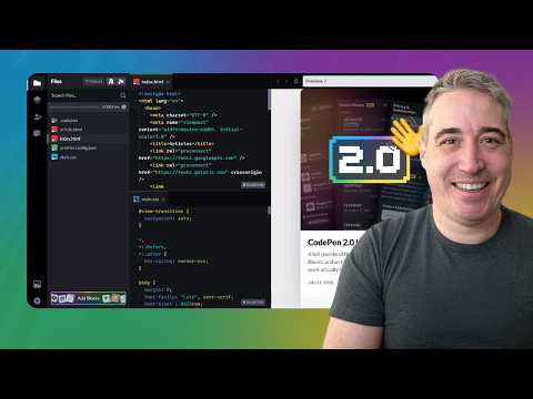 There's a new CodePen, and it's amazing