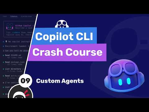Copilot CLI Tutorial #9 - Custom Agents