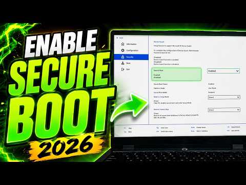 How to Enable SECURE BOOT in Windows 11 (2026 UPDATED)
