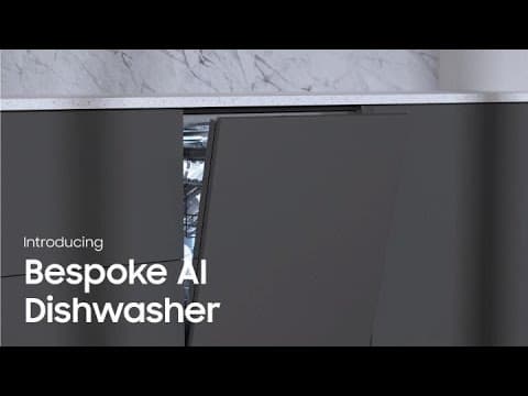 Introducing Bespoke AI Dishwasher | Samsung
