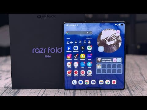 Motorola Razr Fold 2026 - Unboxing and First Impressions