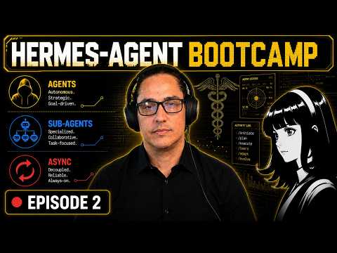 Building a Multi-Agent Team with Hermes Agent + ChatGPT 5.6 Sol (Bootcamp Ep2)