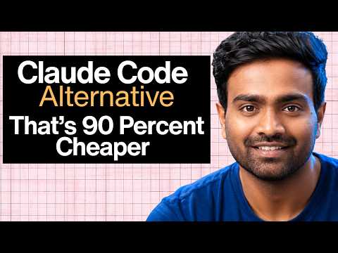 Best Claude Code alternative that's 90 percent Cheaper