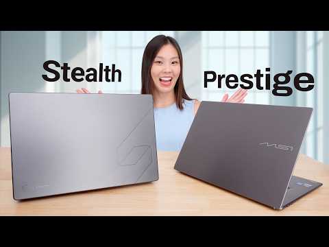 These Laptops BREAK the Mold | MSI Stealth 16 AI+ & Prestige 16 AI+ C3M