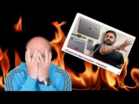 Average Dad Reacts - Mrwhosetheboss (Apple Eco System?!)