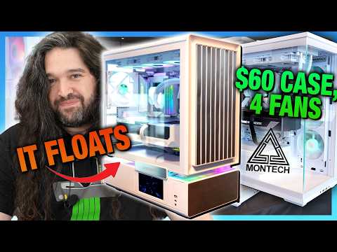 Going Ultra Budget: $60 Montech TG3 with 4 Fans, King 95 3D, & F738 PC Cases