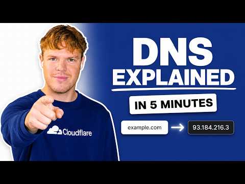 DNS Explained in 5 Minutes (for beginners)