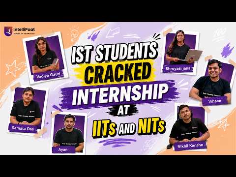 80+ IST Students Land Internships at Top IITs & NITs | Success Stories