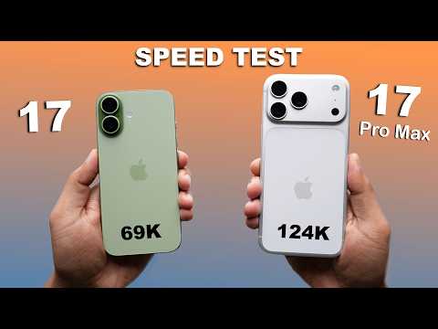 iPhone 17 vs iPhone 17 Pro Max Speed Test🔥 | WHAT?😨 (HINDI)
