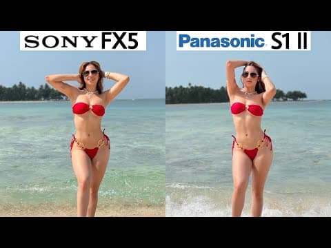 Sony FX5 VS Panasonic Lumix S1 II Camera Test