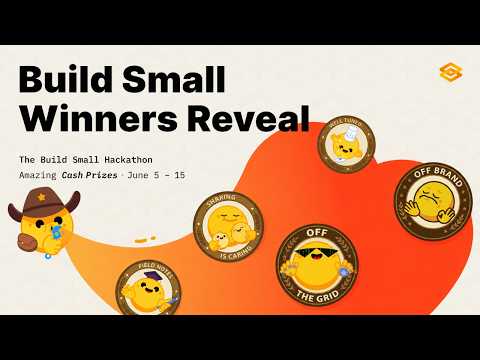 Build Small Winners Reveal