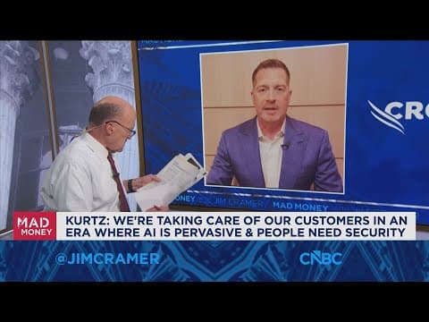 CrowdStrike CEO George Kurtz goes one-on-one with Jim Cramer
