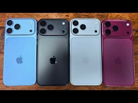 Leaked iPhone 18 Pro Colors ahead release Date in September!