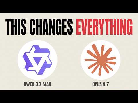Alibaba Just COOKED: Qwen 3.7 Max BEATS Opus 4.7 (INSANE)