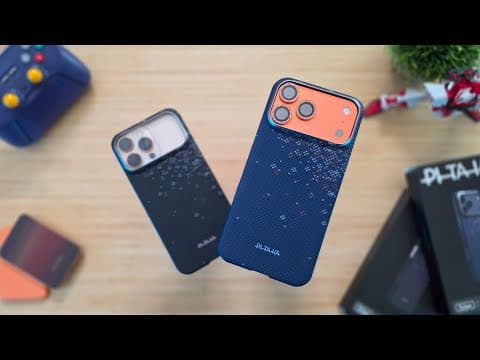 Your iPhone 17 Pro Max Needs These Cases: Pitaka Edge Sakura Hours Collection...