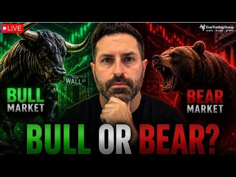Stop Buying the Dip! The Real Reason the Stock Market is Crashing - LIVE at 8pm ET