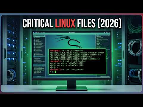 The Linux Files Every Hacker Checks First! (2026 Masterclass)