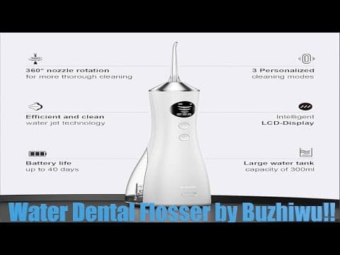 BIZHIWU water flosser unbox and review - HERVEs WORLD - Episode 742