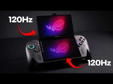 This 120Hz Dual Screen ROG Xbox Ally X Mod Is Wild!