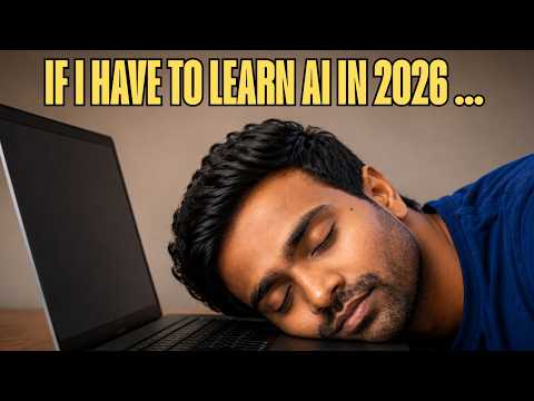 If I have to learn AI in 2026, This is the roadmap I would follow.