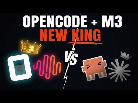 MiniMax M3 + OpenCode is the NEW KING of AI Coding (Open Source)