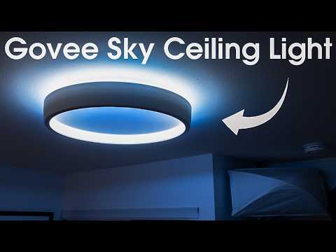 This Ceiling Light CHANGED My Room | Govee Sky Ceiling Light