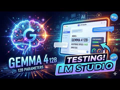 Gemma 4 12B Testing on LM Studio Powerful Local Model