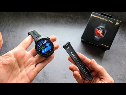 Huawei Watch GT 7 Pro - How to Remove & Change Straps / Bands