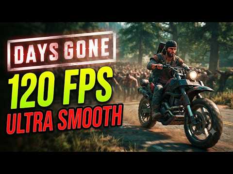 HOW TO GET 120 FPS ON DAYS GONE REMASTERED