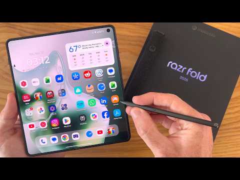 Motorola Razr Fold 2026 Unboxing & First Impressions!