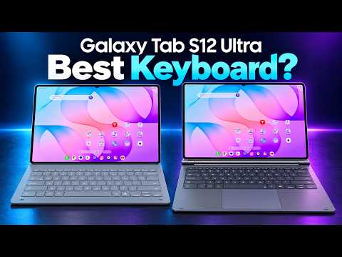 Samsung Galaxy Tab S12 Ultra Pro Keyboard vs Book Cover