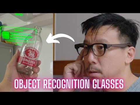 AIVU Object Recognition Glasses Hands-On!
