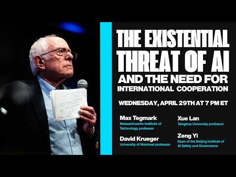 LIVE: The Existential Threat of AI and the Need for International Cooperation